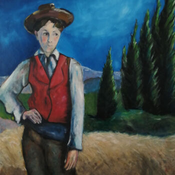 Peinture intitulée "Paul" par Isabelle Bodiguel, Œuvre d'art originale, Huile
