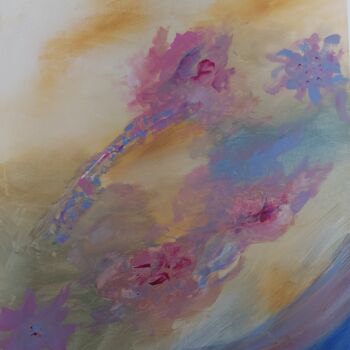 Pintura titulada "PASTEL" por Christelle Moreau, Obra de arte original, Acrílico Montado en Bastidor de camilla de madera