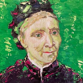 绘画 标题为“Portrait of Van Gog…” 由Liudmyla Riabkova, 原创艺术品, 油