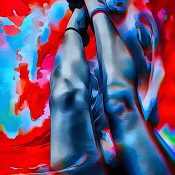 Arte digitale intitolato "Laguna Bliss: CJ’s…" da Alexandra Bloodworth, Opera d'arte originale, Collage digitale