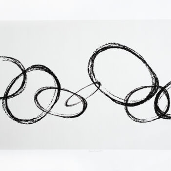 Pintura titulada "Chain Reaction" por Jana Lulovska, Obra de arte original, Pintura Digital