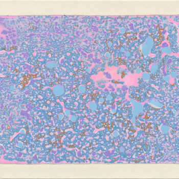 Printmaking titled "Untitled (20250309)" by Kazuhiro Higashi, Original Artwork, Monotype