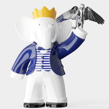 雕塑 标题为“babolex falcon marin” 由Vincent Faudemer, 原创艺术品, 树脂