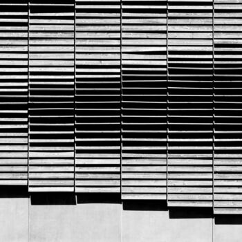 Fotografie mit dem Titel "Wooden" von Harold Vernhes (HA-VE), Original-Kunstwerk, Analog Fotografie