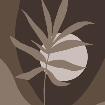 Digital Arts με τίτλο "The full moon" από Mandeep Pannu, Αυθεντικά έργα τέχνης, Ψηφιακή ζωγραφική