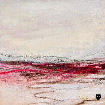 Peinture intitulée "Chemins de vie 1" par Irina Ivancov (Chouette Nia), Œuvre d'art originale, Acrylique Monté sur Verre