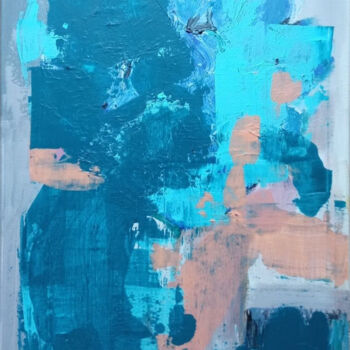 Painting titled "Michael" by Dirk Becker, Original Artwork, Acrylic