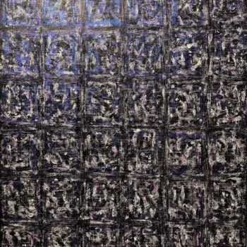 Schilderij getiteld "“Река Стикс.Перепра…" door Zaria Raj, Origineel Kunstwerk, Acryl