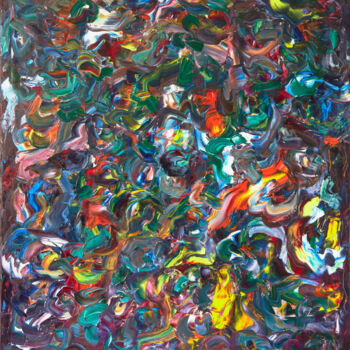 「Oil Painting 19」というタイトルの絵画 Simon Findlayによって, オリジナルのアートワーク, オイル