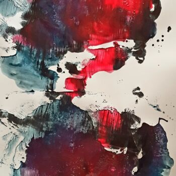 Peinture intitulée "sans...!..." par Chamartin, Œuvre d'art originale, Acrylique