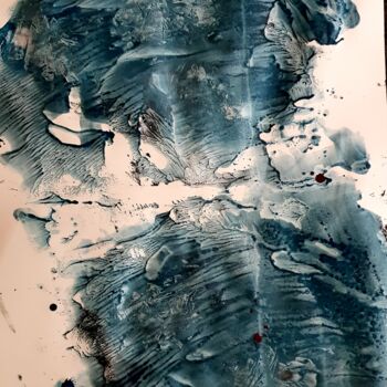 Peinture intitulée "s a n s . . ." par Chamartin, Œuvre d'art originale, Acrylique