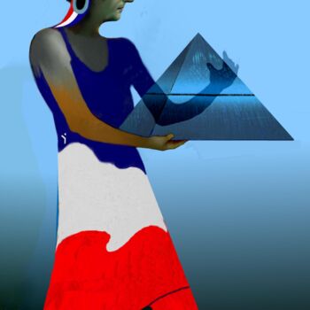 Peinture intitulée "Le seigneur de pyra…" par Jean Lawa, Œuvre d'art originale, Acrylique