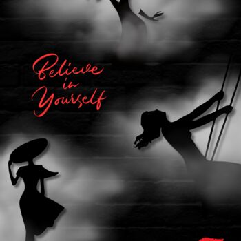 数字艺术 标题为“Rise & Believe” 由Cosmic Jade Design, 原创艺术品, 数字拼贴