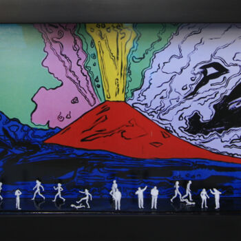 Sculpture titled "Blancs de peur" by Florian Dezegher, Original Artwork, Resin