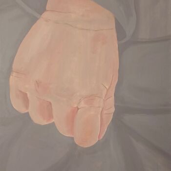 Pittura intitolato "Survivant" da Ilana Igueblalene, Opera d'arte originale, Acrilico Montato su Telaio per barella in legno