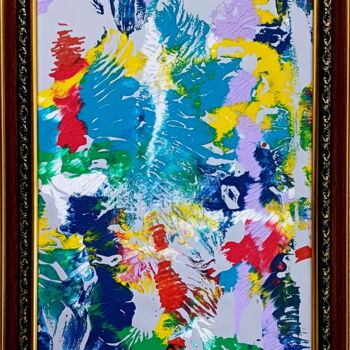 Painting titled "Jam session (jazzy)…" by Stanislav Bojankov, Original Artwork, Acrylic