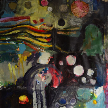 「Water lilies. Small…」というタイトルの絵画 Ihor Melnykによって, オリジナルのアートワーク, オイル