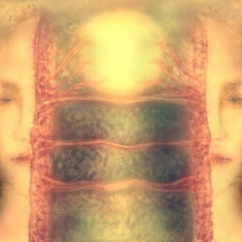 Artes digitais intitulada "MaterSun" por Daniela Papa, Obras de arte originais, Pintura digital