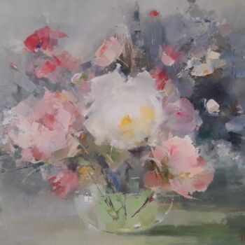 Peinture intitulée "Shadows of yesterda…" par Tatyana Barinova, Œuvre d'art originale, Huile