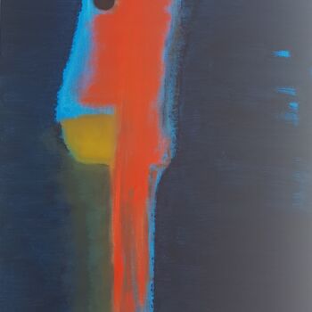 Painting titled "Orpheus" by Paolo Cantù Gentili, Original Artwork, Acrylic Mounted on Wood Stretcher frame