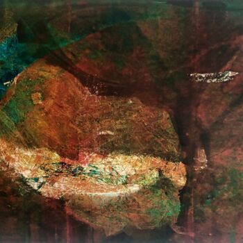 印花与版画 标题为“Fragments of Memory” 由Andrii Kovalenko, 原创艺术品, 丝网印刷