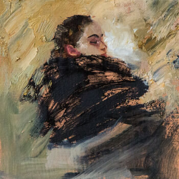 Peinture intitulée "миниатюра 6" par Andrei Iakovlev, Œuvre d'art originale, Huile