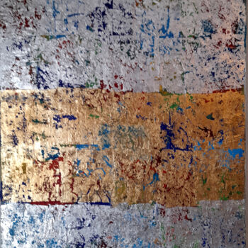 Malerei mit dem Titel "Espace de lumière 3" von Alexandre Pons, Original-Kunstwerk, Acryl Auf Keilrahmen aus Holz montiert