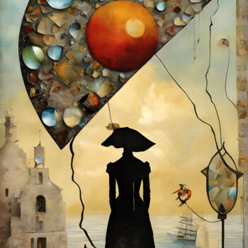 Digital Arts titled "Dream Journey _1519…" by Frederic Racaud, Original Artwork, AI generated image