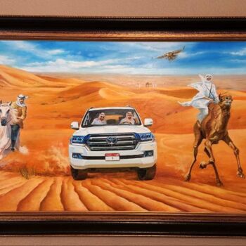 Peinture intitulée "Winds of change acr…" par Vitaly Bodiu, Œuvre d'art originale, Huile