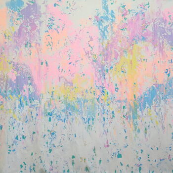 Painting titled "Abstract R 2506" by Alex Senchenko, Original Artwork, Acrylic