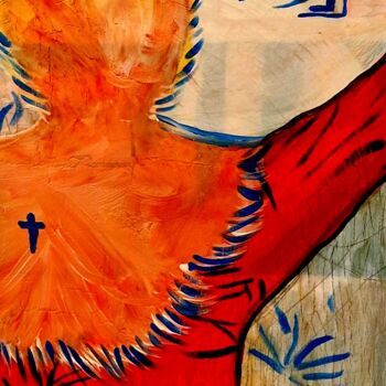 Peinture intitulée ""Mystische Energie…" par Noel, Œuvre d'art originale, Acrylique