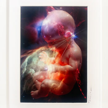 Printmaking titled "Sensorium IV" by Peter Pitout, Original Artwork, Digital Print