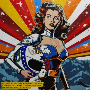 Painting titled "Dream instant city…" by Harnish Surendra Patel, Original Artwork, Acrylic