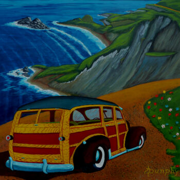 Painting titled "Lookout Point" by Anthony Dunphy, Original Artwork, Acrylic