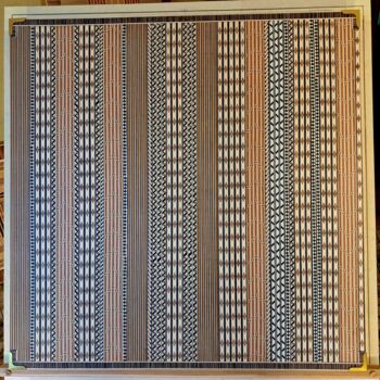 제목이 "Kg.285 mm.752x752x3…"인 디자인 Carlo Maniero로, 원작, 테이블 아트