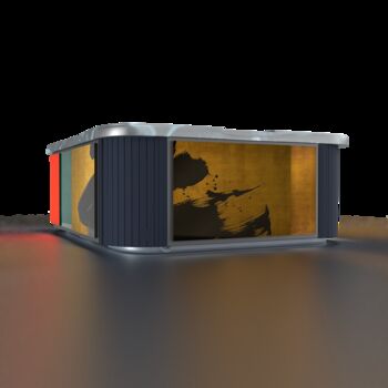 Sculpture titled "LIH – Une œuvre tex…" by Art Spa, Original Artwork, 3D Modeling