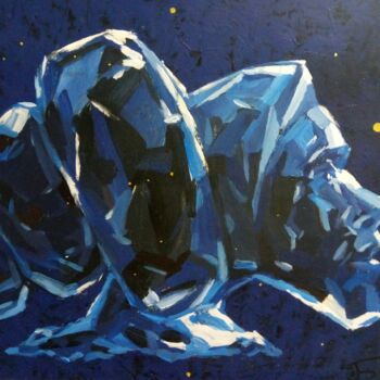 "Salvador Dalí 18" başlıklı Tablo Kyrylo Bondarenko tarafından, Orijinal sanat, Akrilik