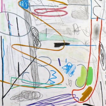 「There We Go, That L…」というタイトルの描画 Sebastian Alsfeldによって, オリジナルのアートワーク, グラファイト
