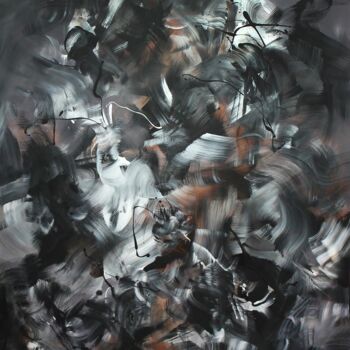 제목이 "Chromatic Symphony"인 미술작품 Paresh Nrshinga F R S A로, 원작, 아크릴 나무 들것 프레임에 장착됨