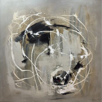 Painting titled "Unwritten Energy" by Anastasiia Krykun, Original Artwork, Acrylic