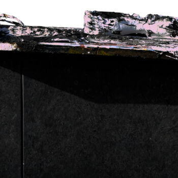 Painting titled "UnNatural sculpture…" by Florian Liber, Original Artwork, Wood Mounted on Wood Panel