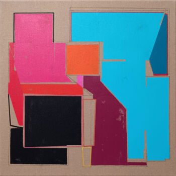 Peinture intitulée "NG 36" par Luis Medina, Œuvre d'art originale, Acrylique Monté sur Châssis en bois