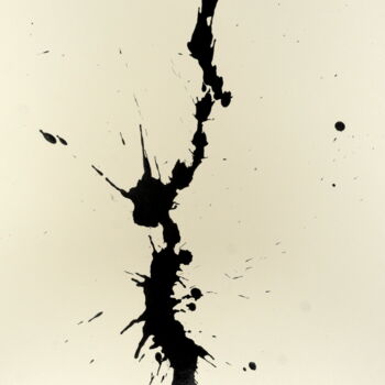 Peinture intitulée "Sans titre 2" par Demos, Œuvre d'art originale, Encre
