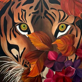 제목이 "Conte du tigre"인 미술작품 Josie Ryan로, 원작, 기름