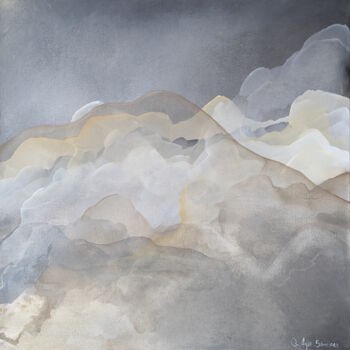 绘画 标题为“Breath” 由Gabriela Azar Schreiner, 原创艺术品, 丙烯