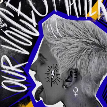 Digital Arts titled "Our Voices Matter" by Luana Venson, Original Artwork, Digital Photography
