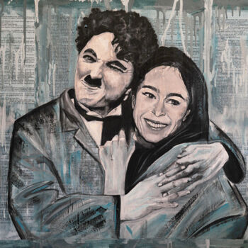 Peinture intitulée "Letter to Geraldine" par Monica Boldrin, Œuvre d'art originale, Huile Monté sur Châssis en bois
