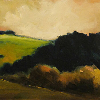 "Paysage 42" başlıklı Tablo Jacques Martin tarafından, Orijinal sanat, Petrol