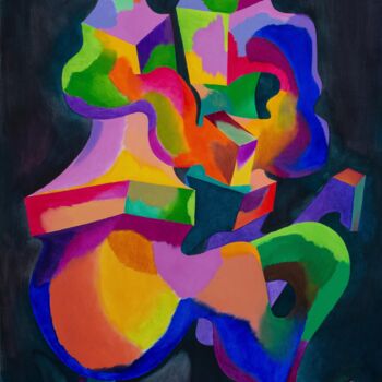 제목이 "The heart of dance"인 미술작품 Ivan Stoyanov로, 원작, 기름
