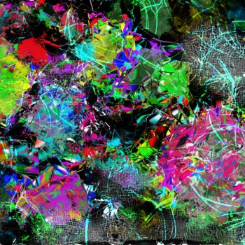 Digital Arts titled "Impact, movement, g…" by Albert Deak, Original Artwork, Digital Painting